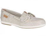 Sperry Top-Sider Coil Ivy Stone Grey Water Canvas Boat Shoes STS80623 NIB - £70.08 GBP