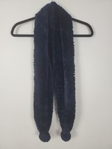 Lavello Posh Plush Womens Fashion Scarf Super Soft Blue Polyester Winter... - £14.23 GBP