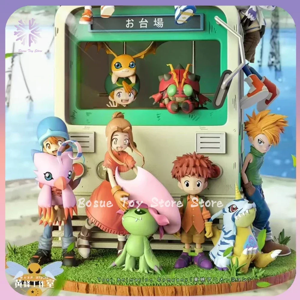 Digital Monster Anime Figures Digimon Adventure Action Figure Family Photo - £189.72 GBP