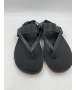 Chaco Maya Black Leather Slingback Buckle Sandals Women&#39;s Sz 11 - $23.45