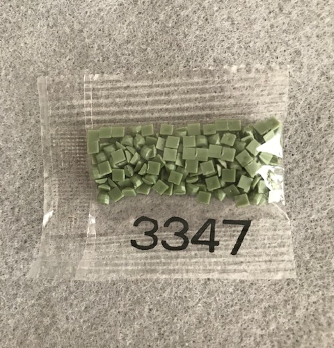 Diamond Painting Square Op Resin Drills DMC 3347 Med Yellow Green 1pk su... - $1.25
