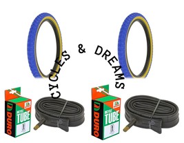 Tow Vintage Bmx Free Style Comp Iii Tires 20 X 2.125 W/ Tubes, Old School - £34.91 GBP