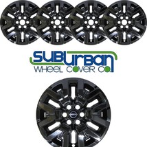 FITS 2022-2024 Nissan Frontier SV # 7261-GB 17&quot; Gloss Black Wheel Skins SET/4 - £87.92 GBP