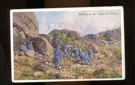 WWI Rotes Kreuz Red Cross German Postcard Series 213 Artillery Soldiers - $22.76