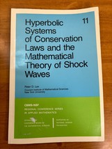 Mathematical Theory of Shock Waves Hyperbolic Systems by Peter Lax -- PB... - £34.32 GBP