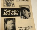 Driving Miss Daisy Tv Guide Print Ad Jessica Tandy Morgan Freeman TPA15 - £4.72 GBP