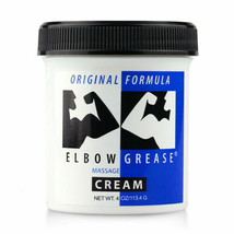 Elbow Grease Massage Lubricant Cream Long-Lasting Oil Based Original For... - £19.95 GBP