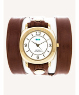 La Mer Brown Gold Odyssey Wrap Watch - £62.35 GBP