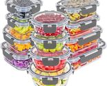 Magic Mill 24pc Glass Food Storage Set w/ Airtight Lids, Containers for ... - $27.89