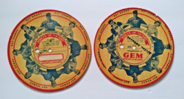 2 - WWII Buy War Bonds VOICES OF VICTORY Phonograph Record 1942 GEM BLADES - £16.74 GBP