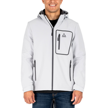 Gerry Men&#39;s Softshell Jacket Zip-off Hood Wind Resistant Water Resistant - $34.99