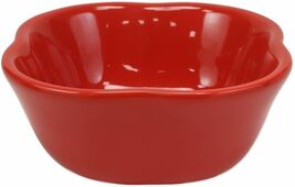 Ebros Ceramic Red Bell Pepper Vegetable 12oz Bowl Soup Condiments Contai... - $27.31 CAD