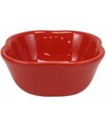 Ebros Ceramic Red Bell Pepper Vegetable 12oz Bowl Soup Condiments Contai... - $19.49