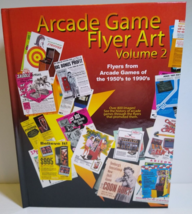 Arcade Game Flyer Art Volume 2 Michael Ford Hardcover Book 816 Pages Ret... - $97.38
