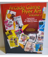Arcade Game Flyer Art Volume 2 Michael Ford Hardcover Book 816 Pages Retro Games - $76.76