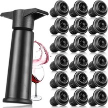 Wine Saver Practical Vacuum Wine Stopper Wine Preserver With Vacuum Pump Wine Ke - £26.78 GBP