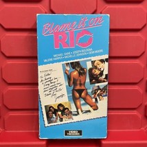 Blame It On Rio VHS Michael Caine Valerie Harper Demi Moore Cult Rare OOP 1989 - £10.08 GBP