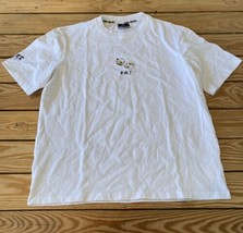 Gcores Industries Men’s Graphic T Shirt Size M White CB - £30.86 GBP