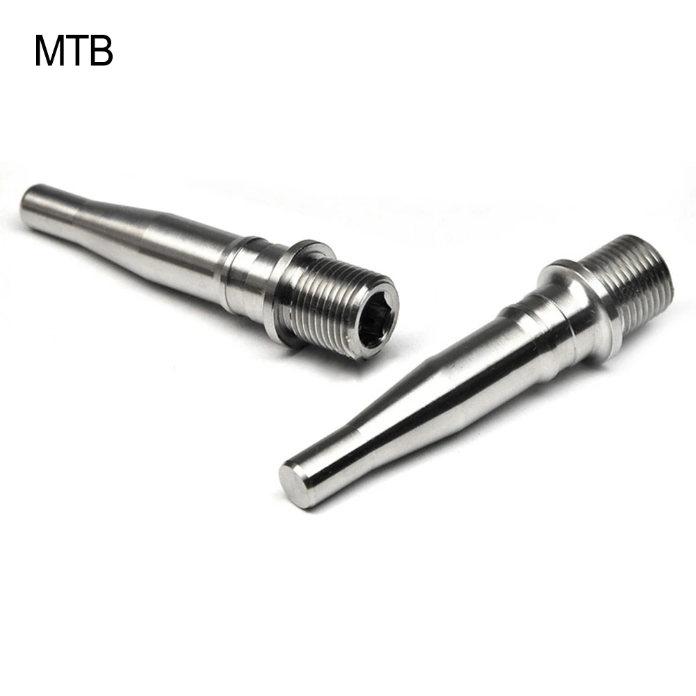 1 Pair Bicycle Titanium Alloy Pedal Spindle Axle For Look Mountain Road Pedal Pe - £98.25 GBP