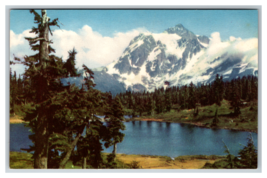 Mount Shuksan Washington State Highway 1, 76 Gas Advert Postcard Unposted - £3.85 GBP