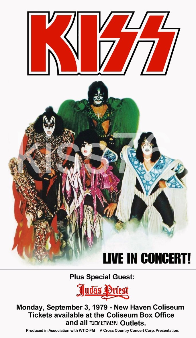 KISS Dynasty &quot;Return Of KISS&quot; New Haven Coliseum 12 x 20 Custom Concert ... - $35.00