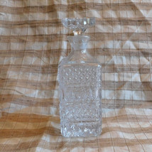Square Cut Crystal Decanter # 21796 - £17.86 GBP