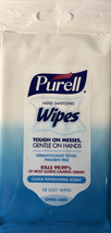 Purell Wipes 1ea 10ct Clean Refreshing Scent-Kills 99.9%-SHIPS SAME BUSI... - £1.55 GBP