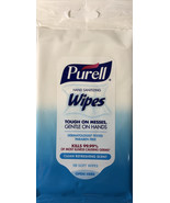 Purell Wipes 1ea 10ct Clean Refreshing Scent-Kills 99.9%-SHIPS SAME BUSI... - $1.97