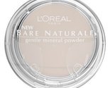 L&#39;Oreal Bare Naturale Gentle Mineral Powder 408 Soft Ivory - $8.81