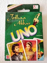 Jodhaa Akbar UNO Card Game Mattel Original Hrithik Roshan Aishwarya Rai ... - $39.99