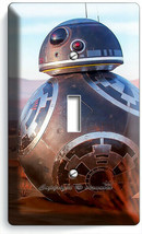 Star Wars BB-8 Dron Robot Bad Guy 1 Gang Light Switch Plates Fan Gift Room Decor - £8.81 GBP