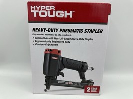 Hyper Tough Heavy-Duty Air Powered Pneumatic Stapler 20-Gauge 1/4” to 9/16” New - £17.85 GBP