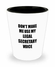 Legal Secretary Shot Glass Coworker Gift Idea Funny Gag For Job Liquor Lover Alc - £10.15 GBP