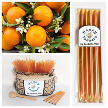 FG 5 Pack Orange Blossom Honey Teasers Natural Honey Snack Sticks Honeystix Stra - £5.33 GBP