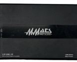 Mmats Power Amplifier Ls1200-1d 381168 - £79.81 GBP