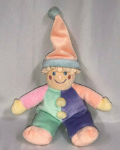 Vintage Gymboree Pastel Beanbag Clown Gymbo 9&quot; or 12&quot; Stuffed Plush - $98.99