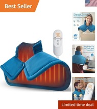 Electric Heating Pad - Comfortable Neck &amp; Shoulder Relief - Great Gifts ... - $54.00