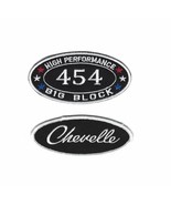 CHEVY 454 BIG BLOCK CHEVELLE SEW/IRON ON PATCH EMBLEM BADGE EMBROIDERED - $12.99