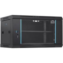 VEVOR 6U Wall Mount Network Server Cabinet, 17.8 inch Width, 200 lbs Max... - $83.99