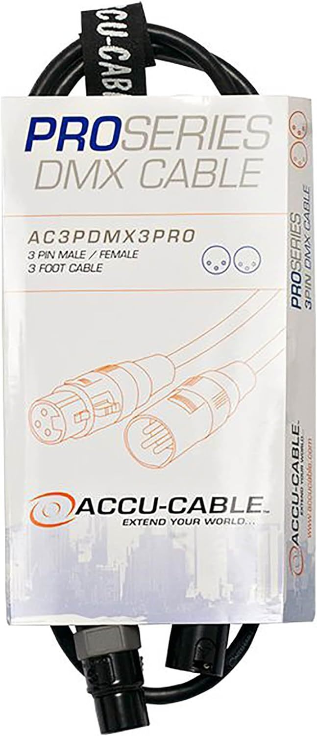 Stage And Studio Power Cable, Adj Products Ac3Pdmx3Pro. - $41.95