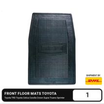 Universal Front Floor Mats for Various Toyota Models: TRD, Corolla Many More - $75.21