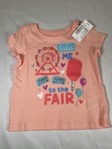 NWT-The Children’s Place short sleeve Take me to the fair Shirt-sz 12-18... - $6.80