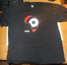 U2 Vertigo One Africa shirt Custom Print  2005 Size XL Rare New 100% Cot... - $561.57 MXN