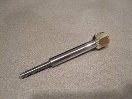 S&amp;S Super E idle screw Stainless &amp; Brass Hex Head - $26.50