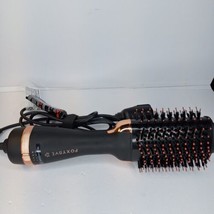 Foxybae Blowout Hair Dryer Brush Professional Salon All-In-One Black/Rose Gold - £22.21 GBP