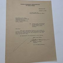 Federal Emergency Administration Of Public Works letter 1935 Walter Koons - €22,37 EUR