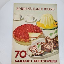 Vintage 1950s Borden&#39;s Eagle Brand 70 Magic Recipes Soft Cover Book How To - $20.57