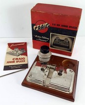 CRAIG Movie Supply Company Vintage 8mm -16mm Junior Splicer - £9.52 GBP