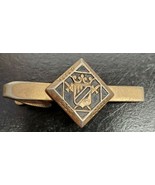 1940s Gold Tie Bar with Shield and Crest on it - £13.67 GBP