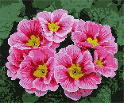 Pepita Needlepoint kit: Pink Blossoms, 12&quot; x 10&quot; - £67.62 GBP+